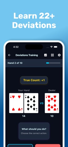 Blackjack AI Pro Training Screenshot 7 of 9