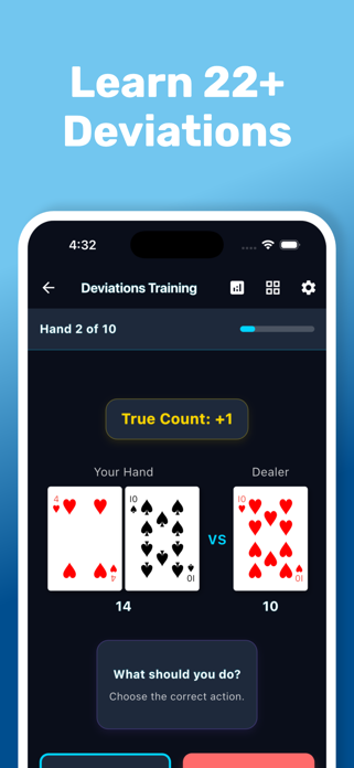 Blackjack AI Pro Training Screenshot 7 of 9