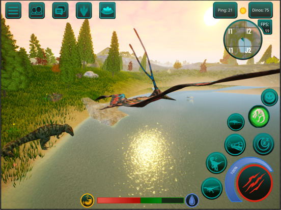The Cursed Dinosaur Isle Games iPad screenshot 4 - Games app