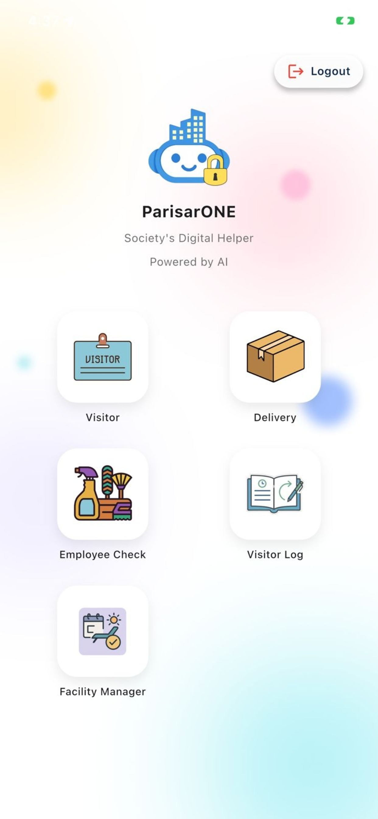 ParisarONE Security screenshot 3