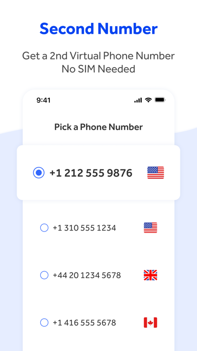 WePhone: 2nd Phone &WiFi Calls Screenshot