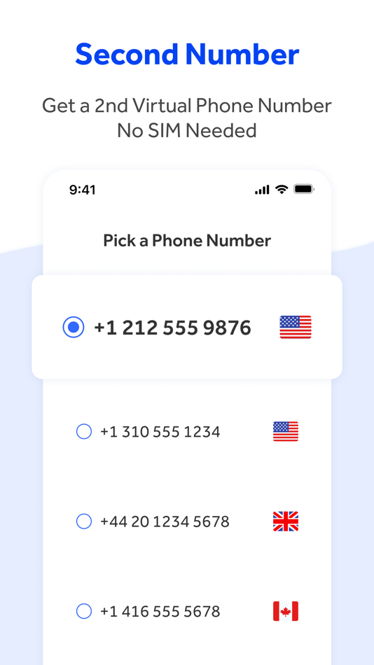#3. WePhone: 2nd Phone &WiFi Calls (iOS) 게시자: Gelenk Networks Inc.