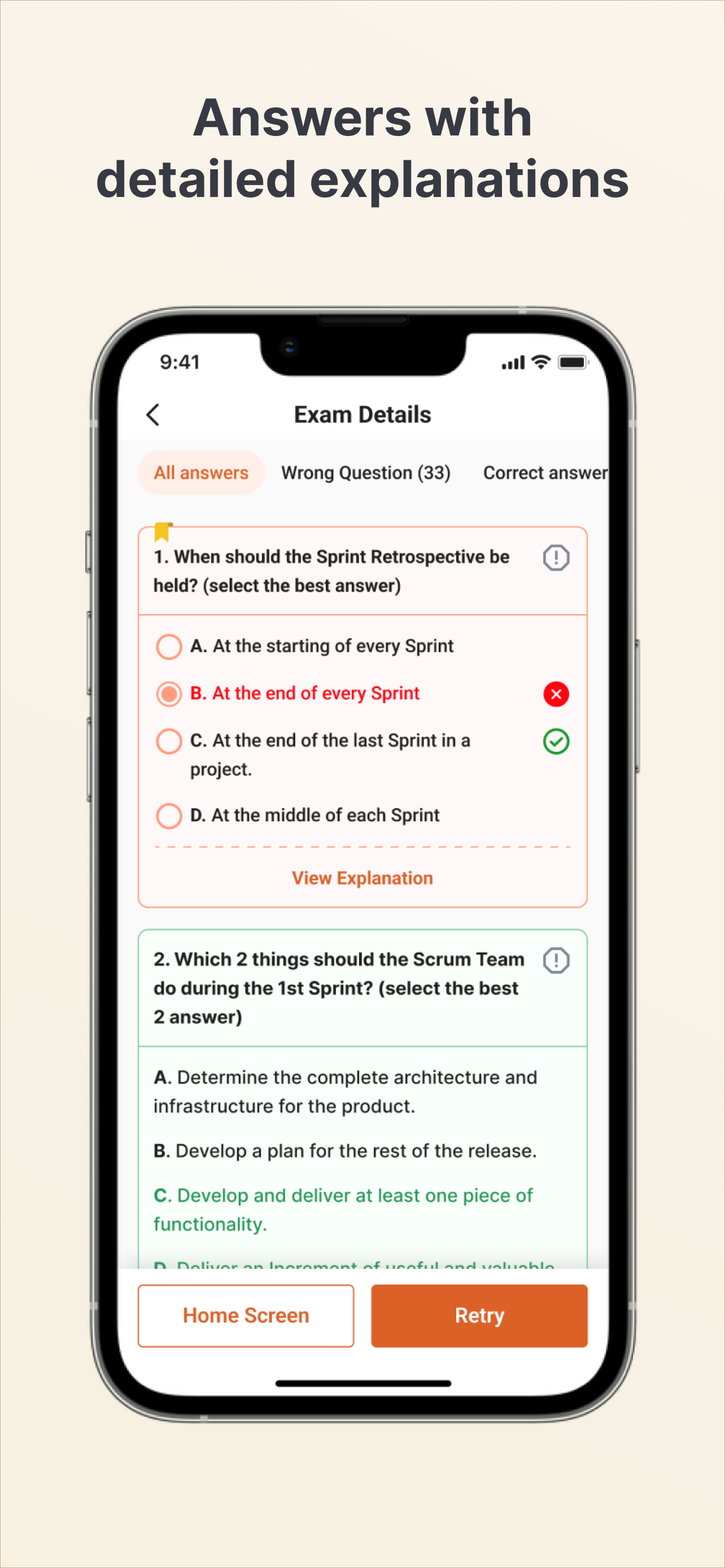 ECBA Exam Simulator screenshot 5