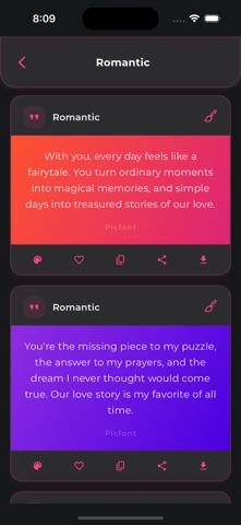 Picfont screenshot