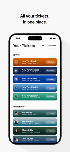 Ticket Wallet screenshot 2