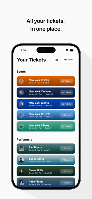 Ticket Wallet Screenshot 2 of 5