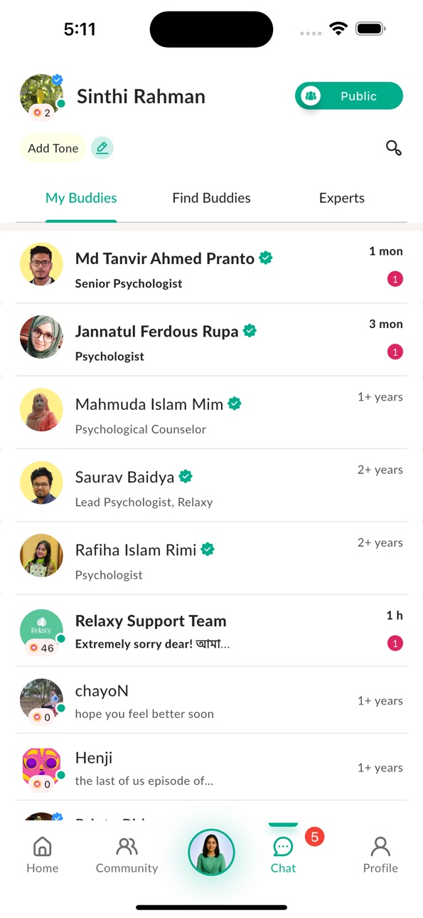 iPhone screenshot
