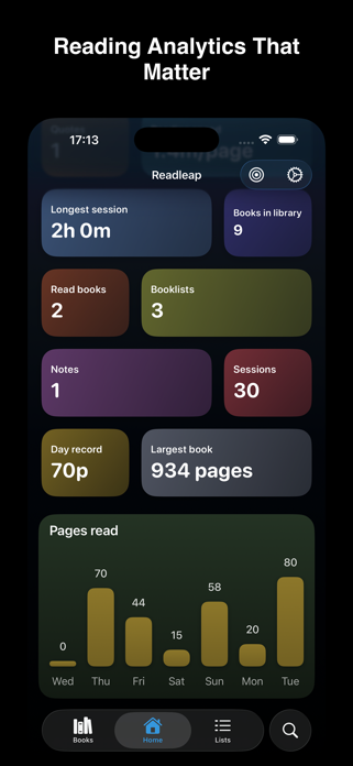 Readleap - Book Tracker Screenshot 5 of 8