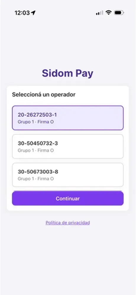 Sidom Pagos Aduaneros screenshot 6