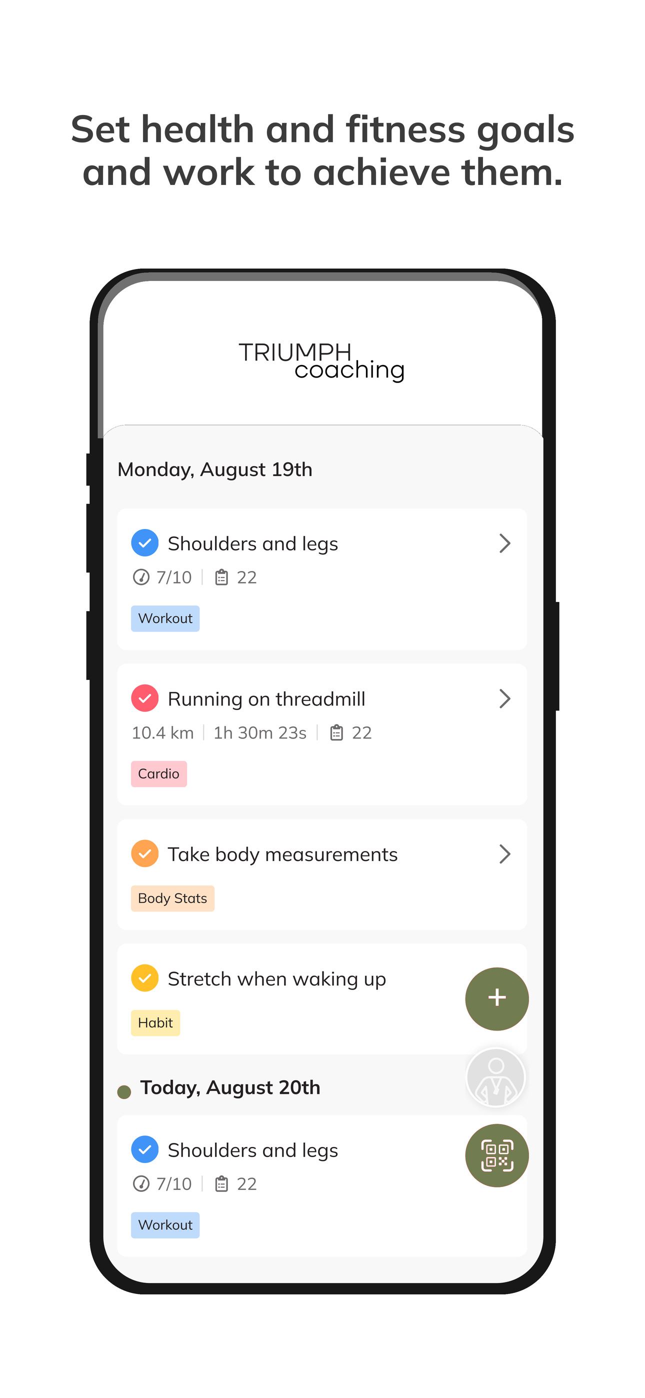 TRIUMPH Coaching screenshot 4