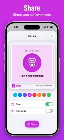 Goals - Wins Screenshot 7 of 9