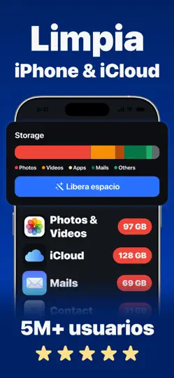Captura de pantalla de Cleaner App - Organize Gallery en iPhone 1