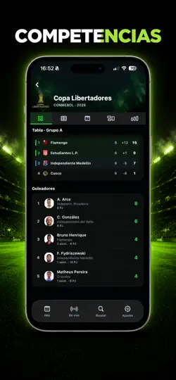 Captura de pantalla de Potrero: Fútbol En Vivo en iPhone 6
