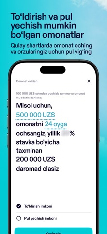 TBC Bank Uzbekistan app screenshot 3