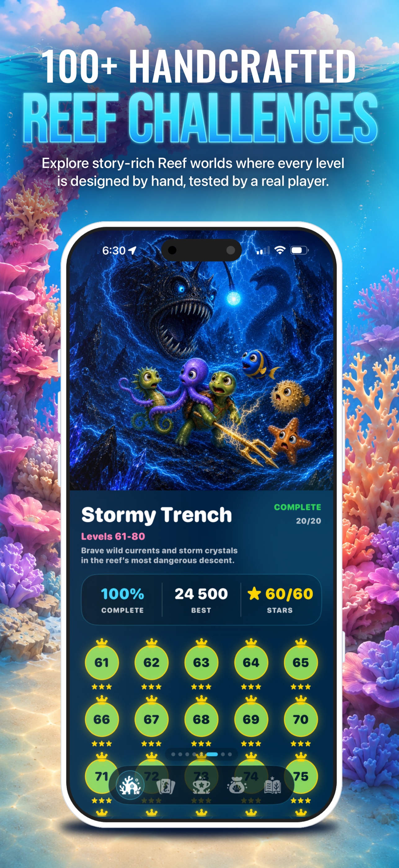 Screenshot 3 of Crystal Reef: Crown Challenge