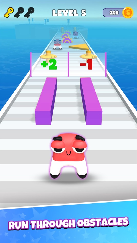 #6. Letter Race 3D: Run & Merge (iOS) 来自: Negaxy., JSC