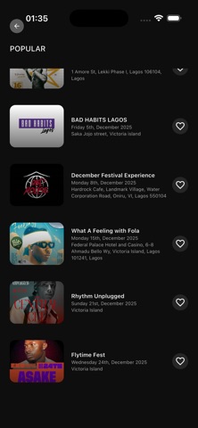 RichListApp screenshot