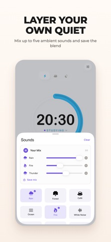 Focuso: Focus, Study & Relax Screenshot 6 of 10