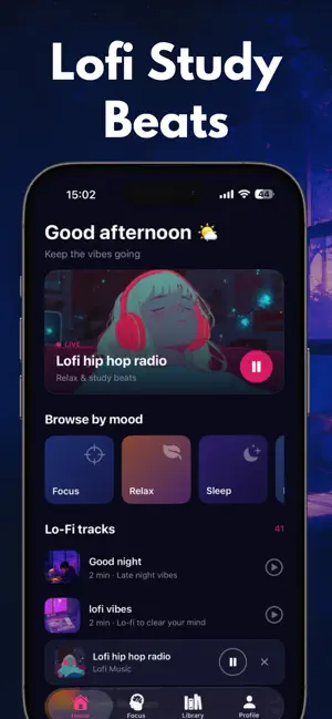 Lofi Music: 24/7 Hip Hop Radio screenshot 4