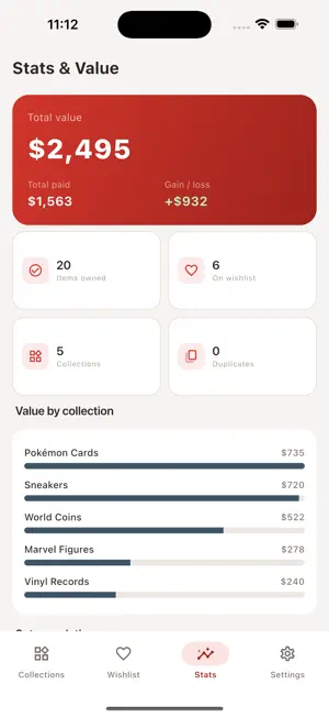 CollectKeep: Collection Log screenshot 4