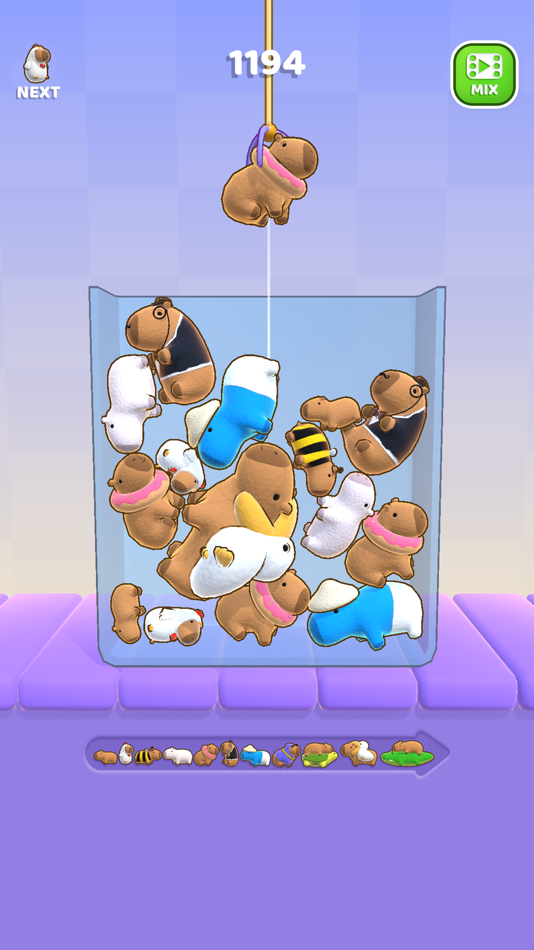 #2. Capybara Friends (iOS) 由: Popa Radu