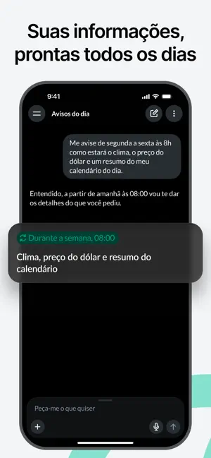 Zapia AI - Assistente Pessoal iPhone screenshot 3