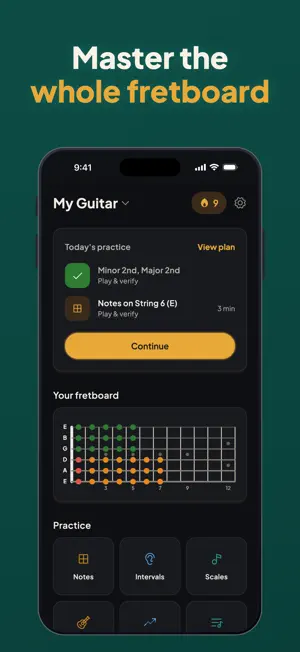 Guitar Fretboard - ToneSeed screenshot 2