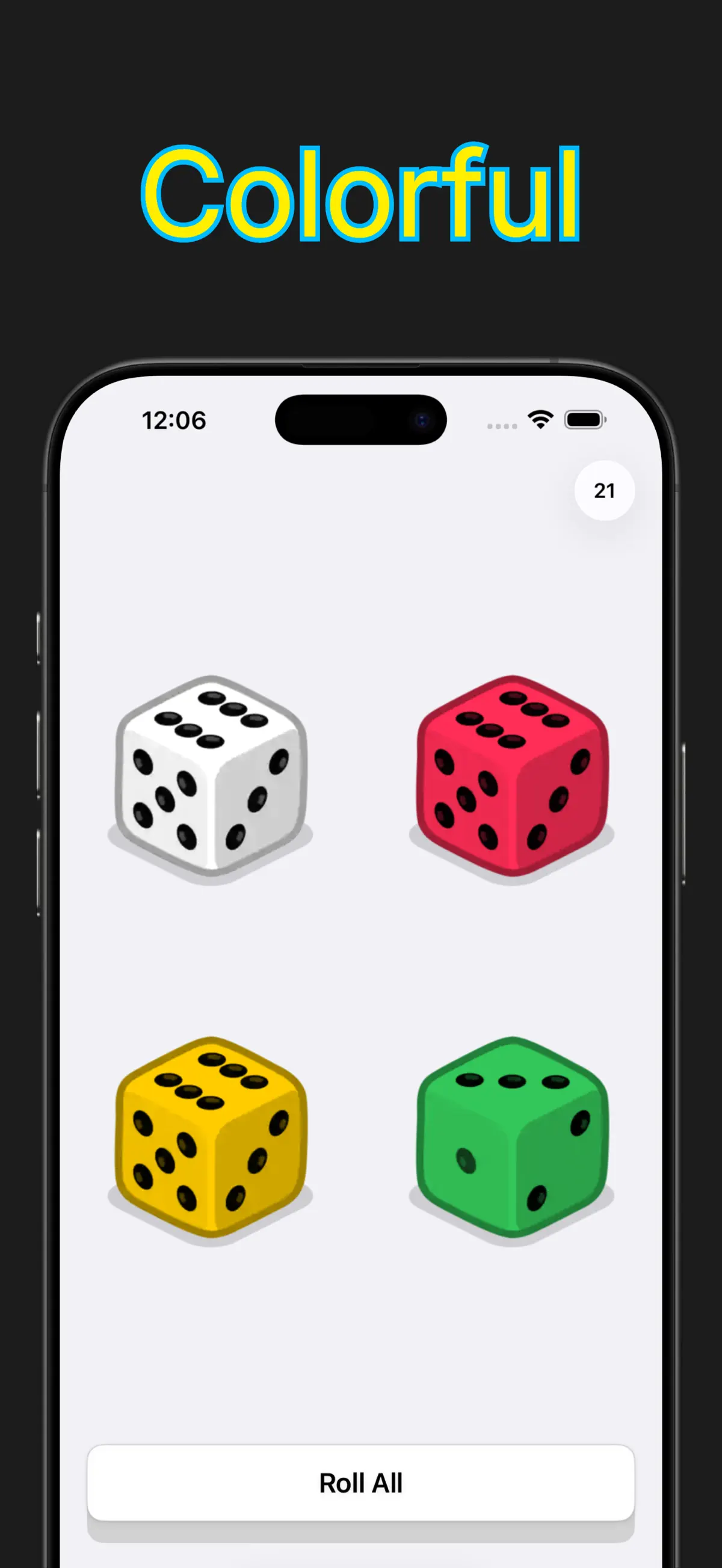 Color Dice - Dice App