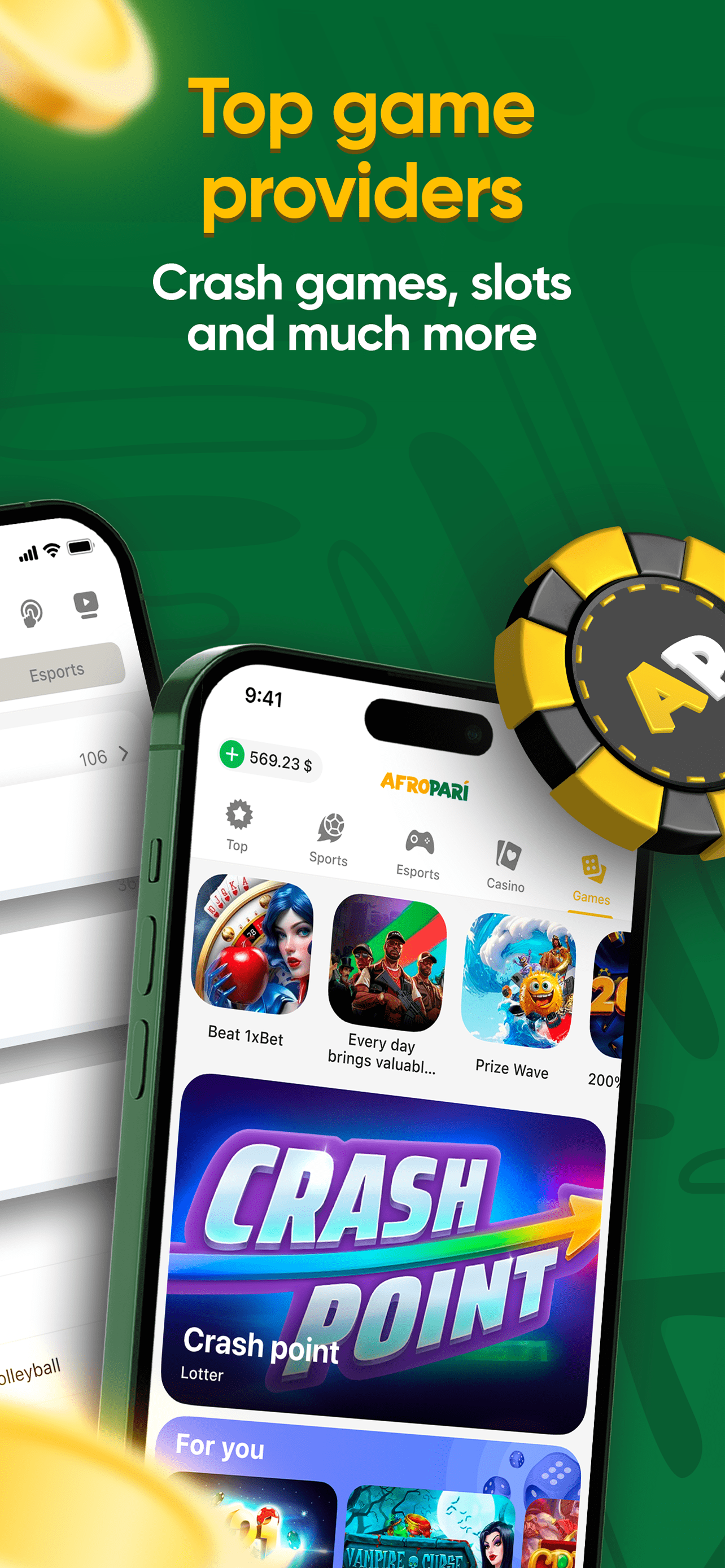 Afropari - Betting & Casino screenshot 3