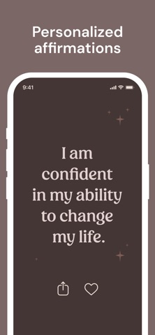 I am - Daily Affirmations iPhone screenshot 2