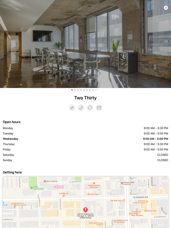 Two Thirty Workspace iPad screenshot 5 - Productivity app