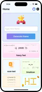 Nickname Generatore screenshot #1 for iPhone