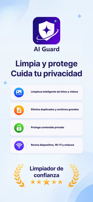AI Guard: Limpieza inteligente screenshot 1 of 7