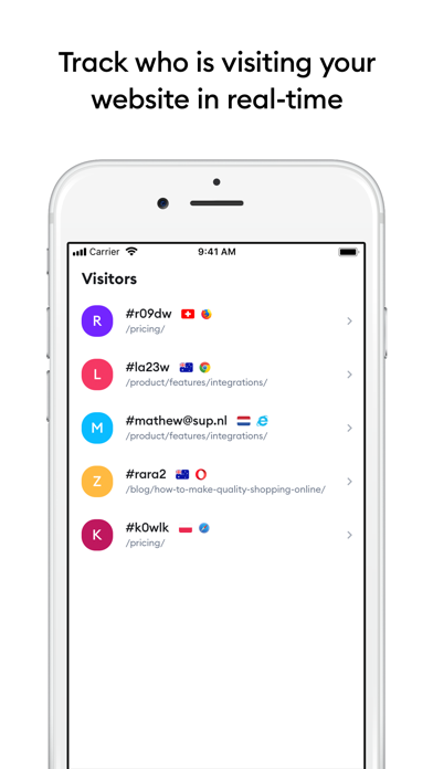 Tidio iPhone screenshot 10 - Business app