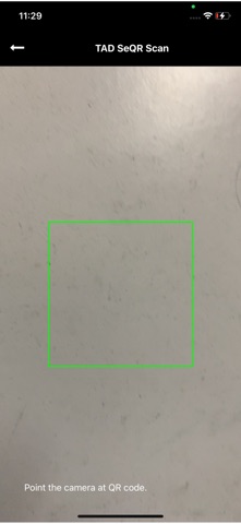 TAD SeQR Scan screenshot