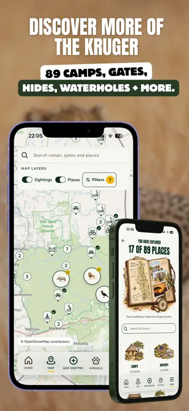 Kruger Park - Safari Spotter screenshot 2 of 9
