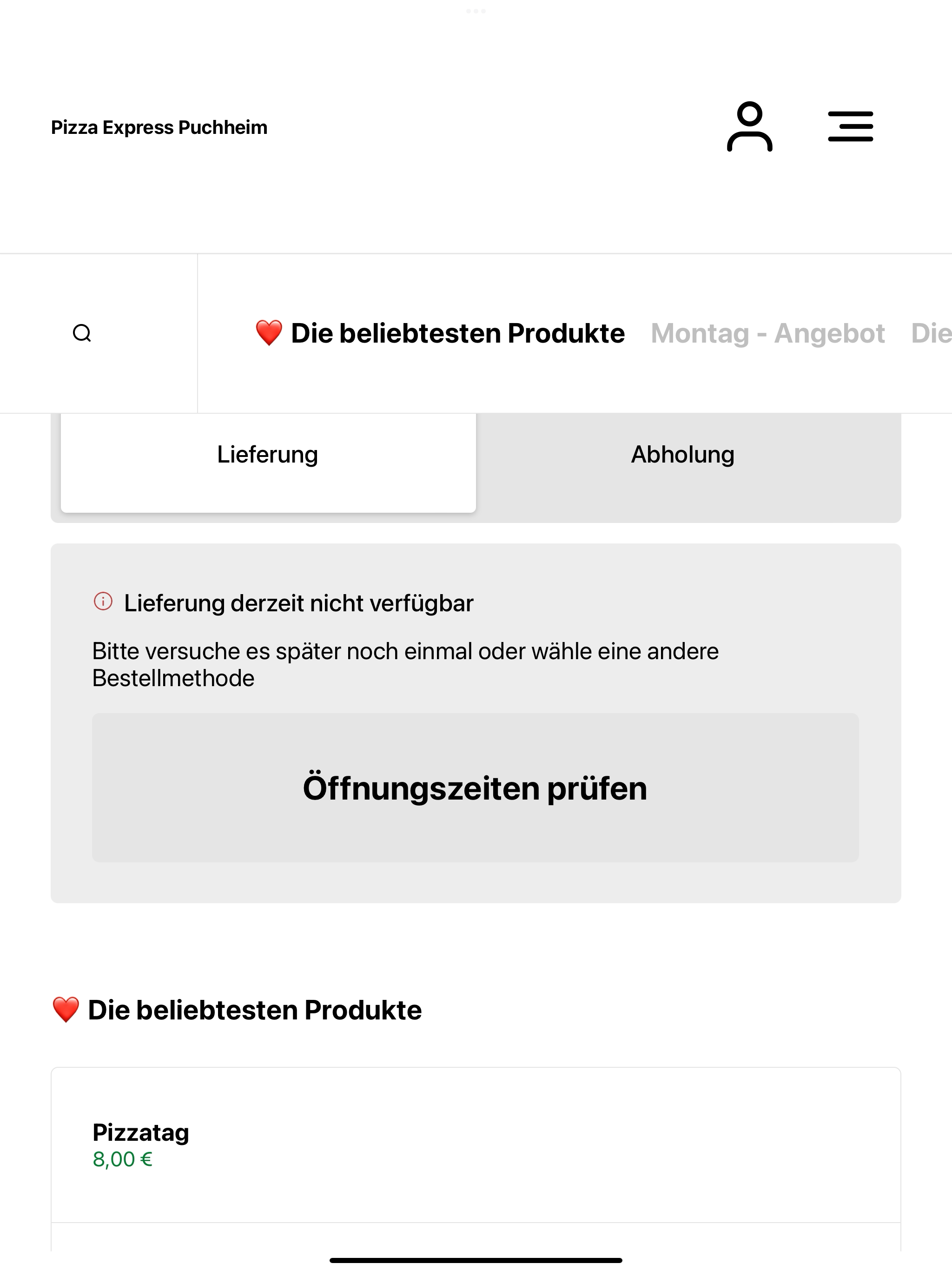 Pizza Express Puchheim screenshot 7