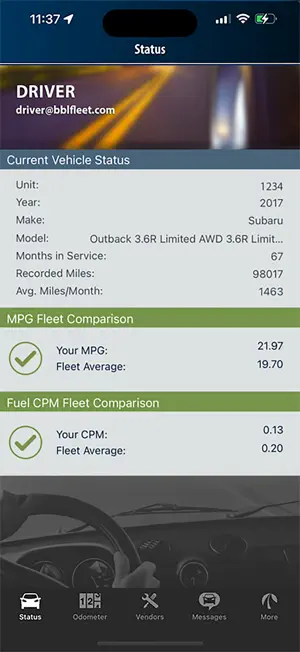 BBL Driver Mobile screenshot 2