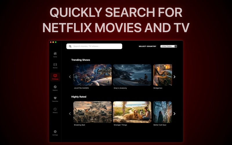 Screenshot #3 pour App for Netflix ℠