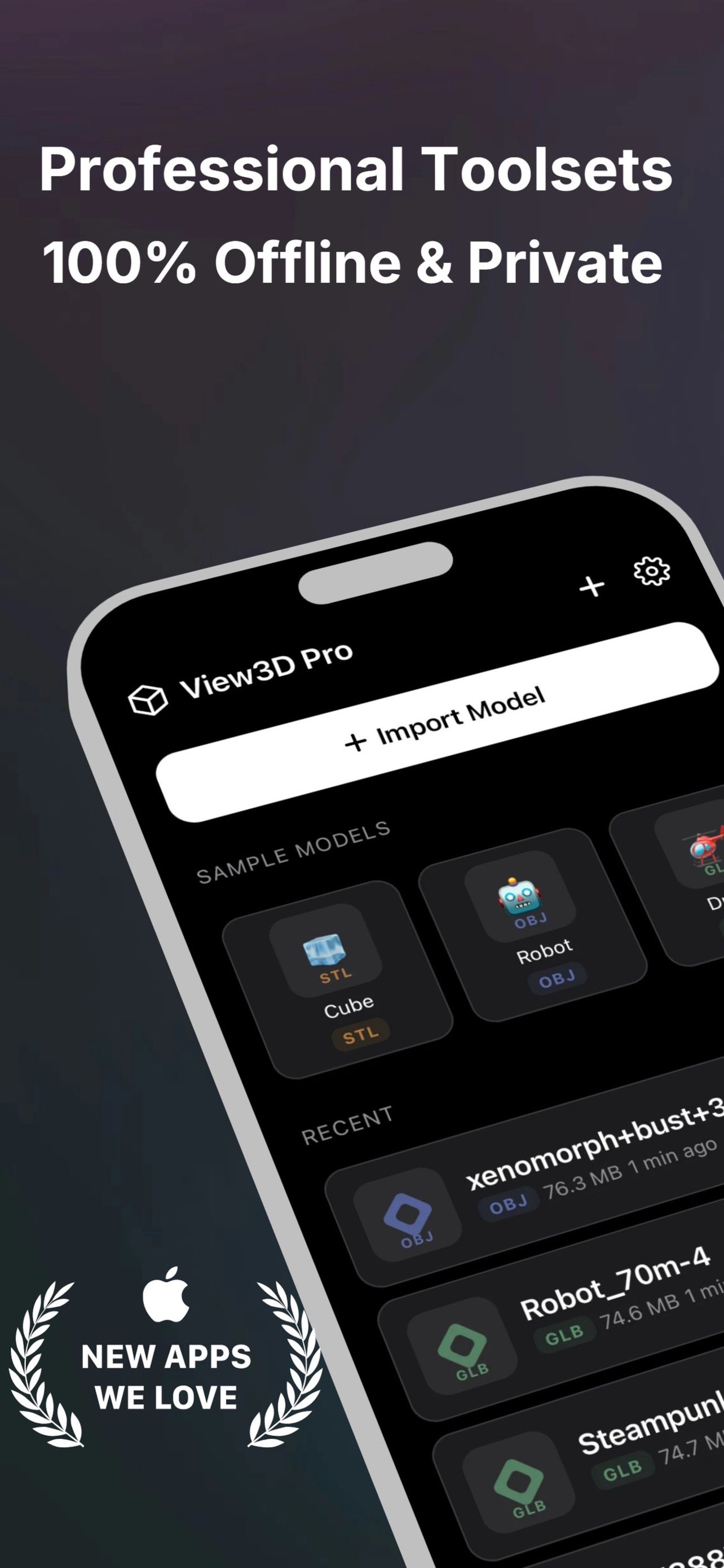 Screenshot 1 of View3D Pro