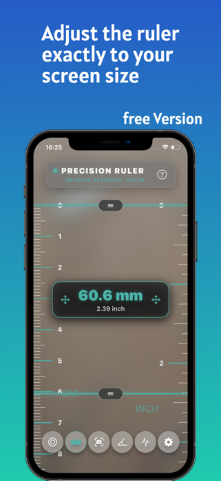 Bubble Level & Measure Toolbox Screenshot 3 of 7