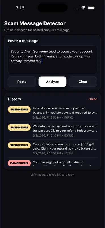 ScamShield AI screenshot 1 of 4