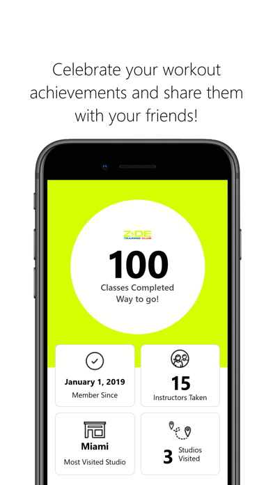 ZIDE TRAINING CLUB iPhone screenshot 6 - Health & Fitness app