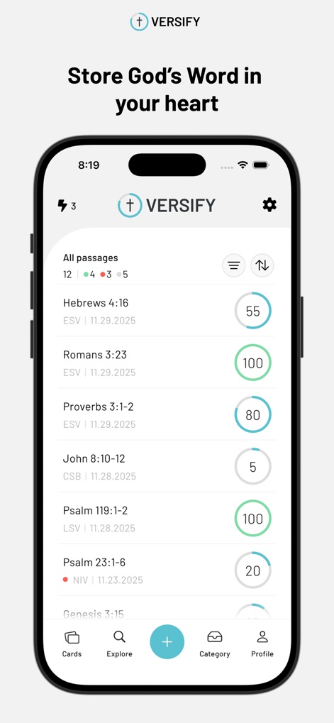 Versify App - Reference App | MWM