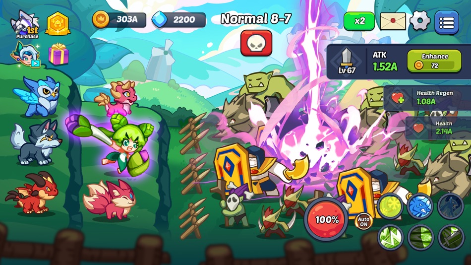 #7. Kingdom Defender Idle RPG Game (iOS) 由: Zitga