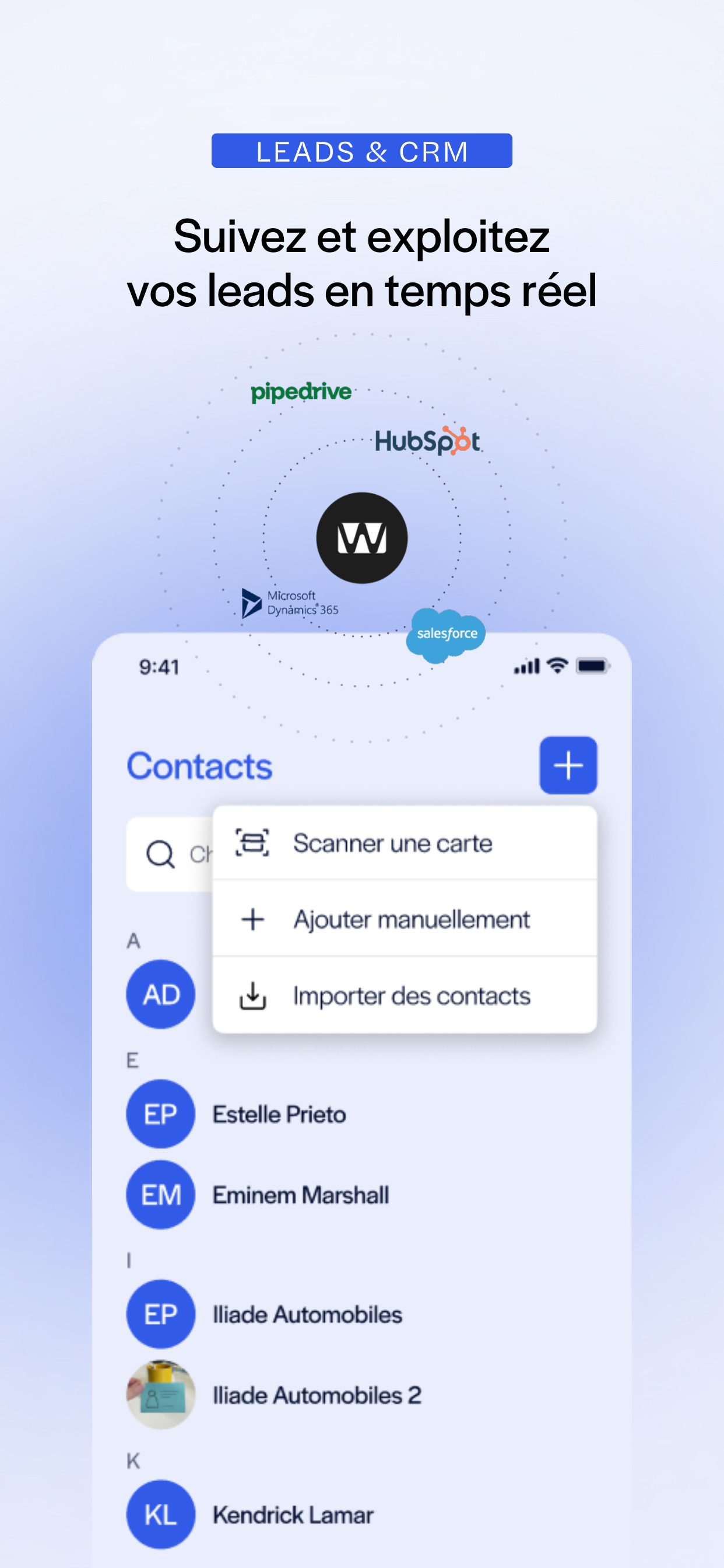 WEMET : Scanner de leads screenshot 3