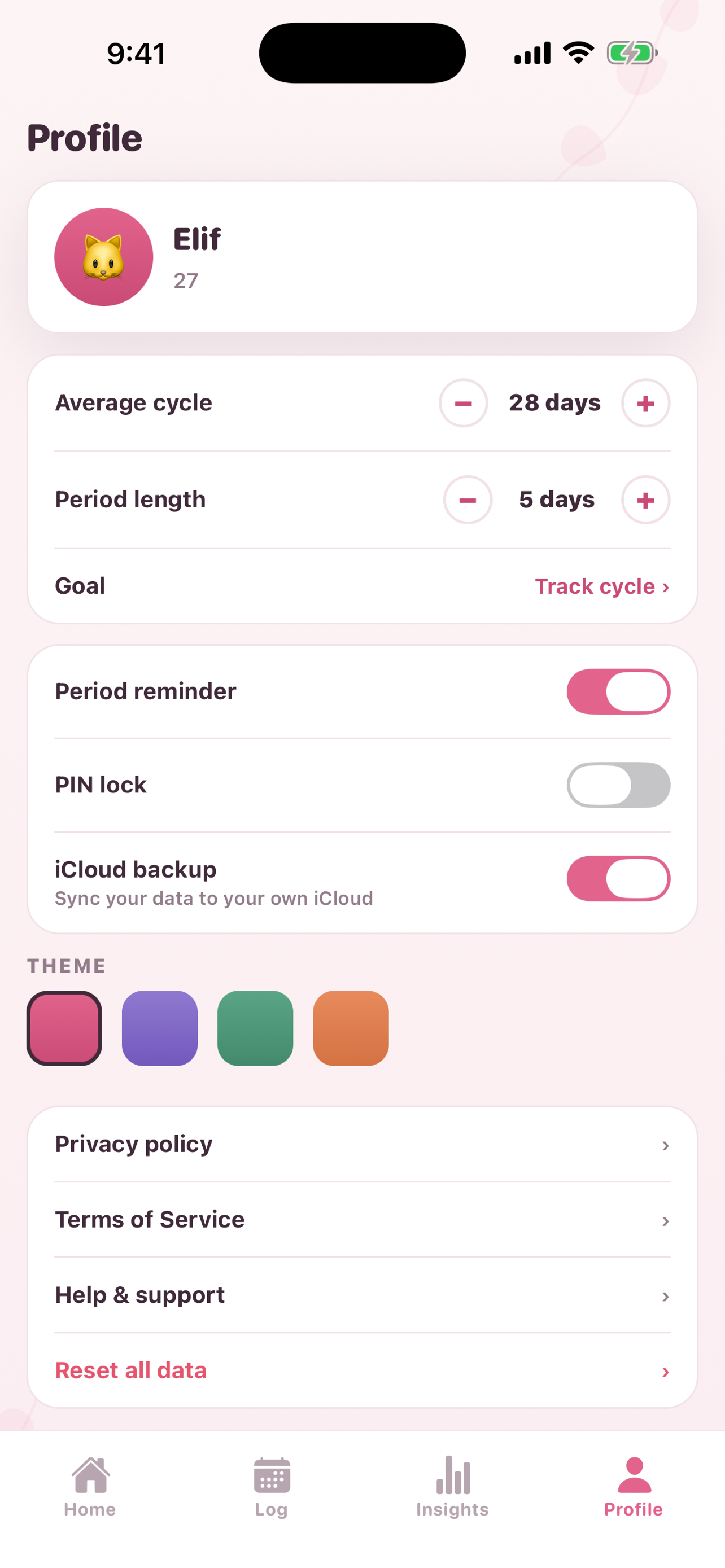 Ivy: Period & Cycle Tracker screenshot 4