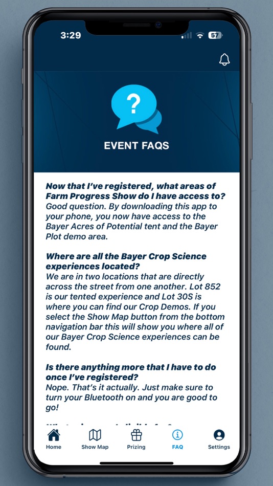 #3. Bayer Events (iOS) 由: Bayer Group