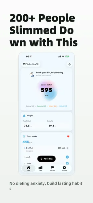 WuDuck - Weight loss buddy screenshot 1