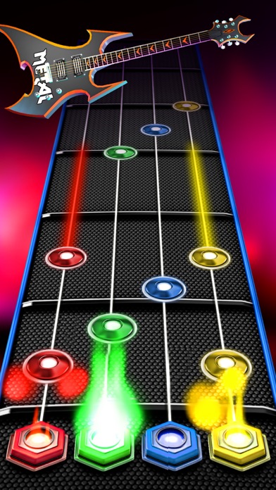 Screenshot #1 pour Guitar Band: Rock Battle Game